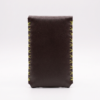 Porte-cartes violet & marron