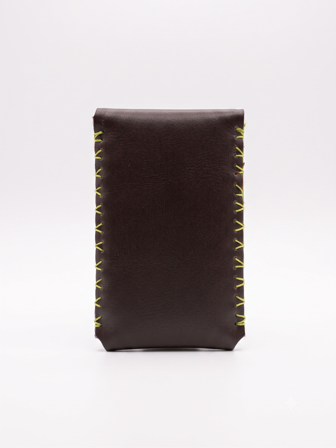 Porte-cartes violet & marron