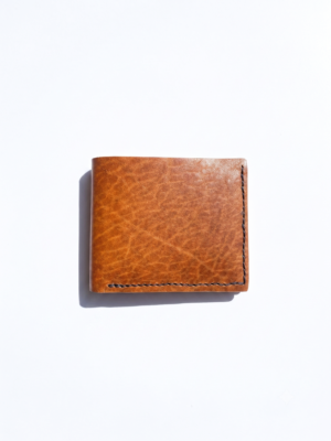 Portefeuille Homme en Véritable Cuir Pleine Fleur Fait Main Noisette & Marron