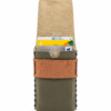 Porte-cartes Vert olive & marron