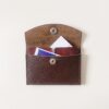 Portefeuille Porte-Carte Havane Minimaliste